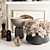 Modern Interior Decor Set 3D model small image 3