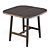 Kimua Oak Dining Table Collection 3D model small image 4