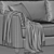 Modern Meridiani Bisse Sofa Model 3D model small image 1