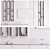 Modern TV Wall Unit 3D model small image 5