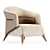 BOUVANER Modern Armchair 3D Model 3D model small image 1