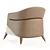 BOUVANER Modern Armchair 3D Model 3D model small image 4