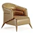 BOUVANER Modern Armchair 3D Model 3D model small image 6
