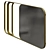 Contemporary Good Vibes Mirror, 90cm 3D model small image 2
