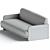 Stylish Jardan Marlo 2.5 Seater 3D model small image 4