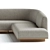 Stylish Jardan Marlo Modular Sofa 3D model small image 3