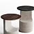 Comfortable Modern Hippo Side Table 3D model small image 2
