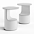 Comfortable Modern Hippo Side Table 3D model small image 3