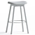 Sleek Perch: Pigeon Counter Stool 3D model small image 3