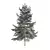 Geometry Pine Tree Sculpture 3D model small image 5