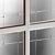 Bronze-Finished Rectangular Metal Mirror 3D model small image 5