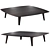 Eddy Rectangular Wooden Coffee Table 3D model small image 3