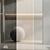 Cifre Porcelain Tile Bundle: Antracite, Cream, Pearl 3D model small image 1