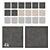 Cifre Porcelain Tile Bundle: Antracite, Cream, Pearl 3D model small image 3