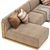  Stylish RH Trelica Modular Sofa 3D model small image 2