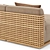  Stylish RH Trelica Modular Sofa 3D model small image 4