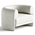 Elegant Andrea Bonini Armchair 3D model small image 2