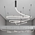 Flexible Neon Pendant Light Kit 3D model small image 2