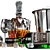 Premium Whiskey Decanter Set No5 3D model small image 4