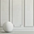 Decorative Plaster with Molding 279 3D model small image 3