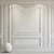 Decorative Plaster with Molding 282 3D model small image 1