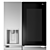 Premium LG Refrigerator Bundle - Trio 3D model small image 2