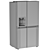 Premium LG Refrigerator Bundle - Trio 3D model small image 7