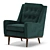 Translated description: "Reset X-Form, apply Turbosmooth"

Chic Reset Armchair Design 3D model small image 1