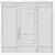 Aluminum Door 314 Corona Render 3D model small image 4