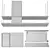 Modern Pando Appliance Set 3D model small image 5