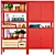 Outdoor Storage Solution with Cabinets 3D model small image 1