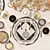 Modern Table Setting with Textures 3D model small image 3