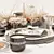 Modern Table Setting with Textures 3D model small image 4