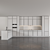  Kitchen 66 Set: Range Hood, Cooktop, Oven, Microwave, Sink, Faucet 3D model small image 3