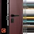 Customizable Steel Apartment Door 3D model small image 2