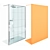 Stylish Radaway Shower Enclosures 3D model small image 5