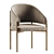 Luxury Multifunctional Solana Dining Chair 3D model small image 3