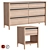 Dantone Home Office Set Oak 3D model small image 1