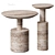 Shiro Side Table by Cornerdesign 3D model small image 1
