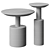 Shiro Side Table by Cornerdesign 3D model small image 2