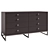 Candy 6-Drawer Dresser for Modern Bedroom 3D model small image 4