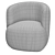 Customizable Crystal Armchair by Katerina Kladi 3D model small image 5
