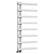 Stylish Heated Towel Rail 3D model small image 2