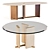 Luxury French Design Dining Tables 3D model small image 2