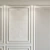 Decorative Plaster with Molding 283 3D model small image 2