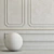 Decorative Venetian Plaster with Molding 3D model small image 3
