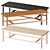 Modern Minimalist Coffee Table 3D model small image 1