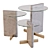 Roche Bobois Paris Paname Side Tables 3D model small image 1
