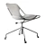 Paulistano OC Leather Office Chair 3D model small image 1