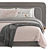 Modern Marian Bed with 2 Color Options 3D model small image 5